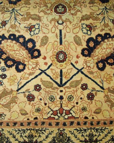 19th Century Persian Tabriz Haji Jalli Carpet