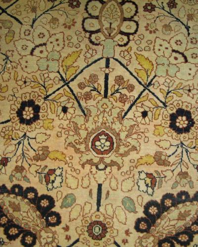 19th Century Persian Tabriz Haji Jalli Carpet