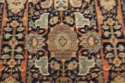 19th Century Persian Tabriz Handwoven Wool Rug