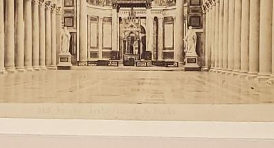 19th Century Photograph of Basilica of Saint Paul Outside the Wall