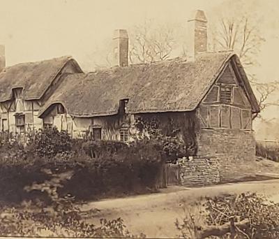19th Century Photograph of Shottery Anne Hathaways Cottage