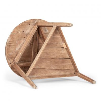 19th Century Pine Cricket Table