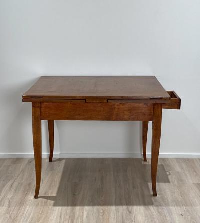19th Century Pine Draw Leaf Farm Table Italy