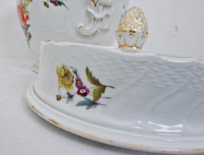 19th Century Porcelain Fruit Coolers a Pair