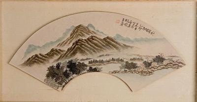 19th Century Possibly Chinese Dismounted Fan