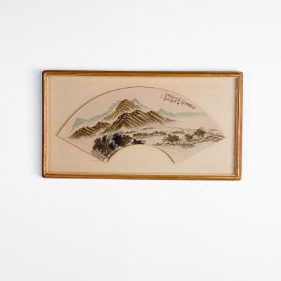 19th Century Possibly Chinese Dismounted Fan