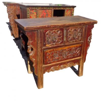 19th Century Qing Antique Chinese Alter Console