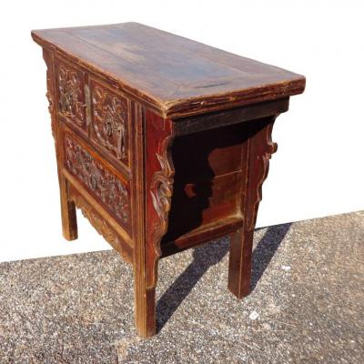 19th Century Qing Antique Chinese Alter Console