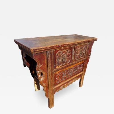 19th Century Qing Antique Chinese Alter Console