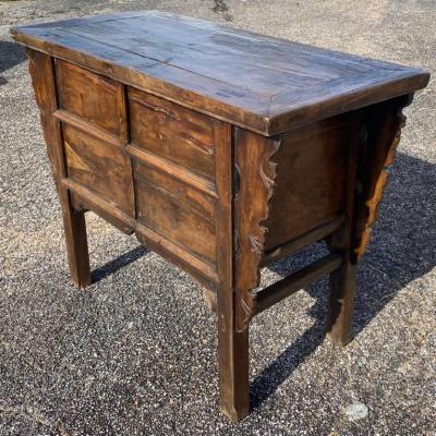 19th Century Qing Chinese Alter Cabinet