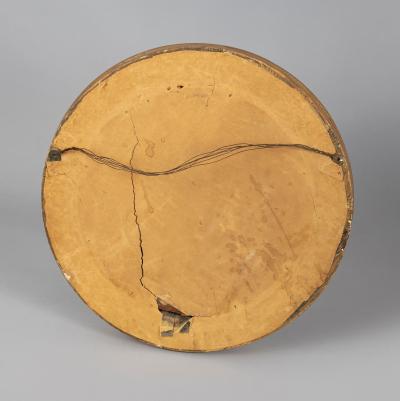 19th Century Regency Giltwood Convex Mirror