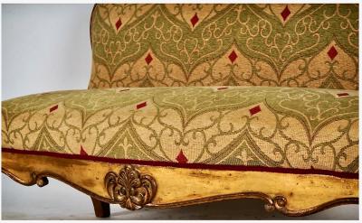 19th Century Rococo Style Bench or Settee