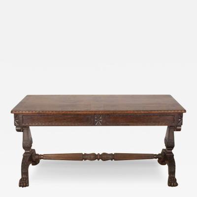 19th Century Rosewood Library Table