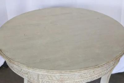 19th Century Round Gustavian Table