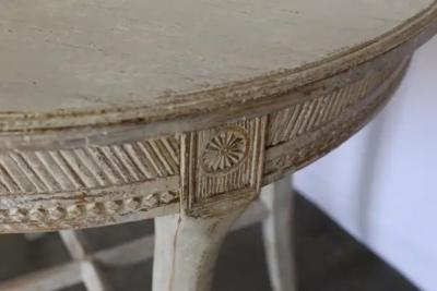 19th Century Round Gustavian Table