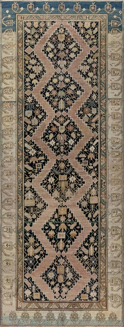 19th Century Russian Karabagh Hand Knotted Wool Carpet
