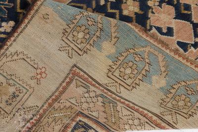 19th Century Russian Karabagh Hand Knotted Wool Carpet