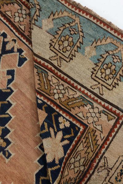19th Century Russian Karabagh Hand Knotted Wool Carpet