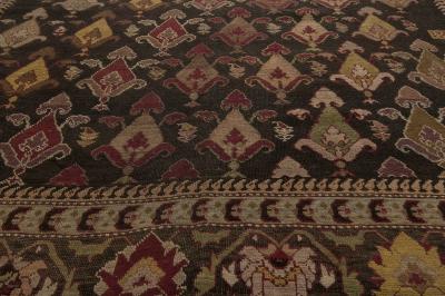 19th Century Russian Karabagh Handmade Wool Rug