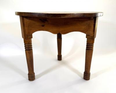 19th Century Rustic Pine Cricket Table