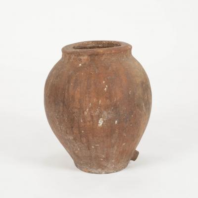 19th Century Rustic Spanish Terracotta Olive Jar