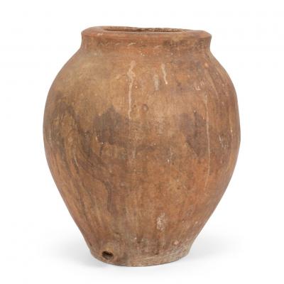 19th Century Rustic Spanish Terracotta Olive Jar