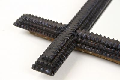 19th Century Rustic Tramp Art Wall Mirror Handcarved Austria circa 1870