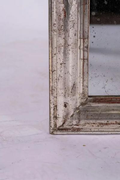 19th Century Silver Louis Philippe Mirror