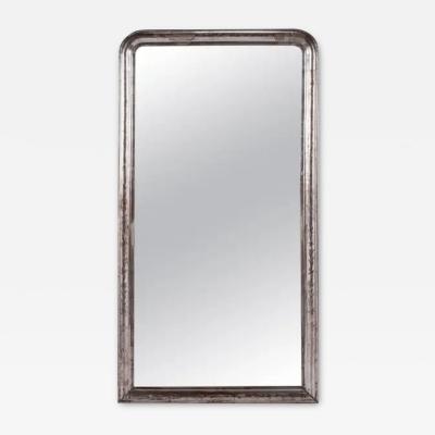 19th Century Silver Louis Philippe Mirror