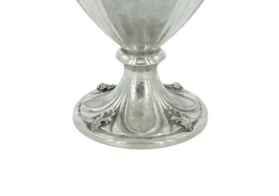 19th Century Sterling Silver Decorative Vase