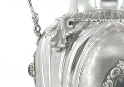 19th Century Sterling Silver Decorative Vase