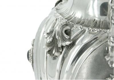 19th Century Sterling Silver Decorative Vase