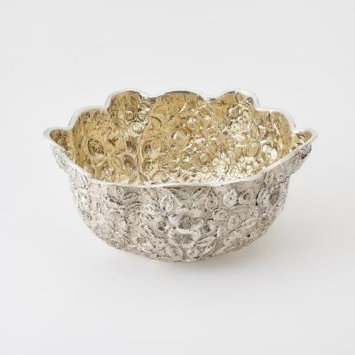 19th Century Sterling Silver Tableware Fruit Bowl Centerpiece by Whiting Co 