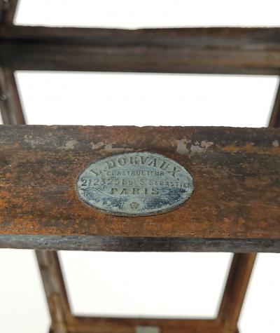 19th Century Street Lantern in Copper and Iron