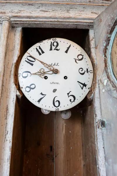 19th Century Swedish Clock Secretary Circa 1820