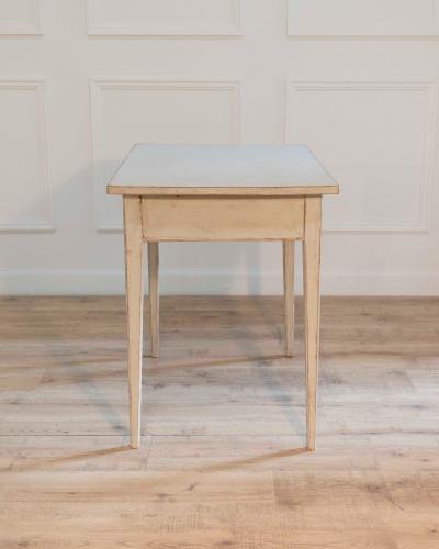 19th Century Swedish Desk Painted Wood Antique Design Circa 1890