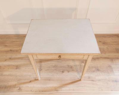 19th Century Swedish Desk Painted Wood Antique Design Circa 1890