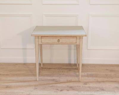 19th Century Swedish Desk Painted Wood Antique Design Circa 1890