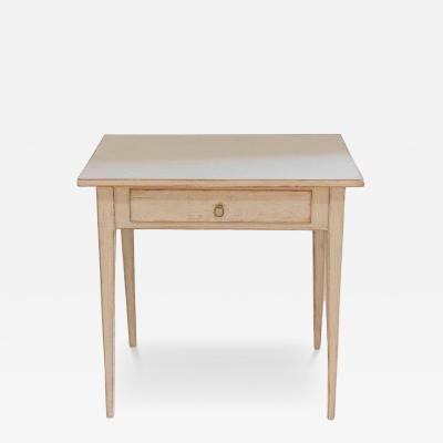 19th Century Swedish Desk Painted Wood Antique Design Circa 1890