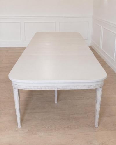 19th Century Swedish Extension Table With Two Leaves Circa 1850