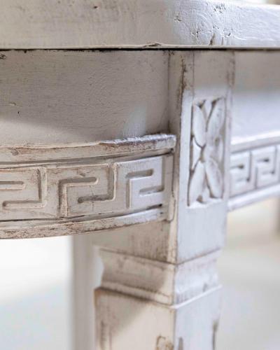 19th Century Swedish Extension Table With Two Leaves Circa 1850