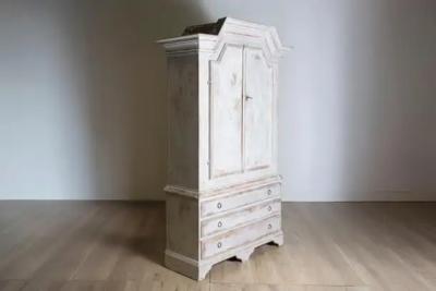 19th Century Swedish Folk Art Cabinet Circa 1810
