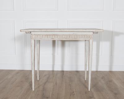 19th Century Swedish Gustavian Painted Side Table