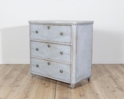 19th Century Swedish Gustavian Style Chest of Drawers Circa 1870