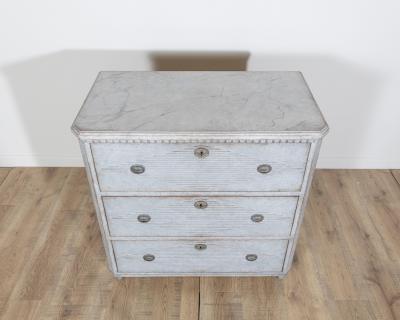 19th Century Swedish Gustavian Style Chest of Drawers Circa 1870