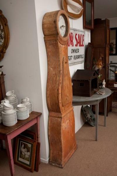 19th Century Swedish Long Case Clock