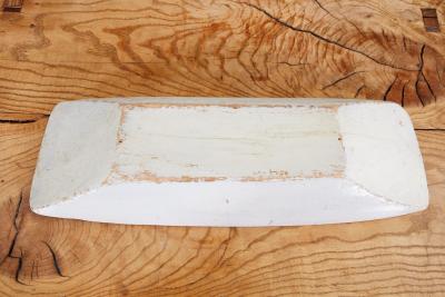 19th Century Swedish Painted Dugout Bowl