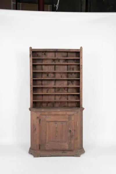 19th Century Swedish Plate Rack Cabinet