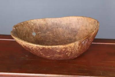 19th Century Swedish Root Bowl