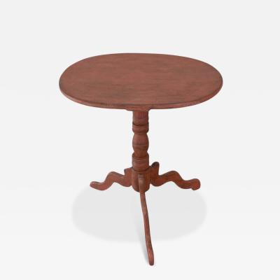 19th Century Swedish Tri Pod Side Table